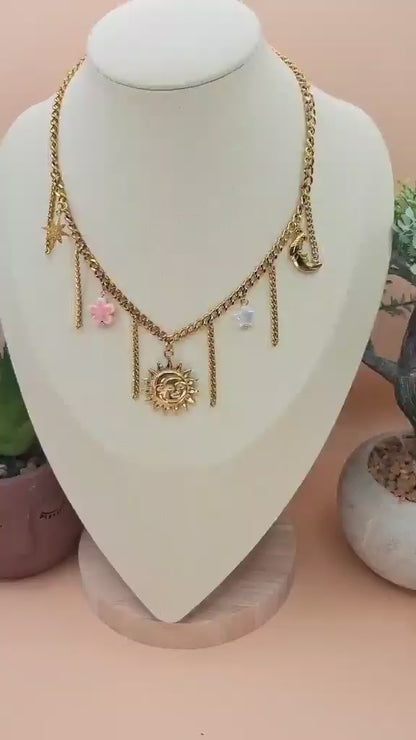 Collier à charms "Mystic"
