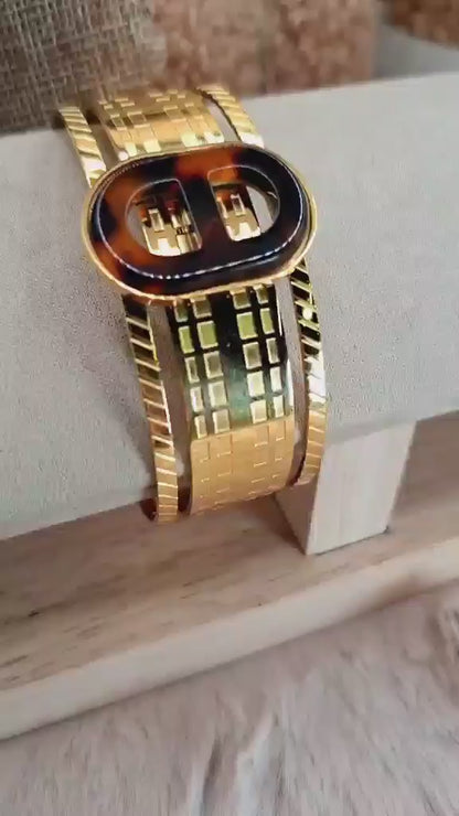 Bracelet manchette "Tatiana"